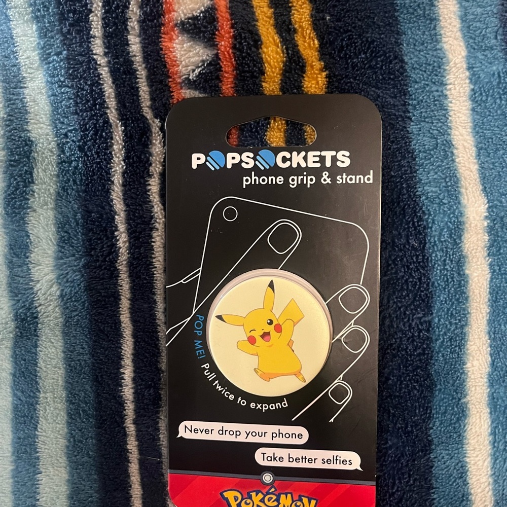 PopSocket Phone Grip & Stand - Pikachu Yellow